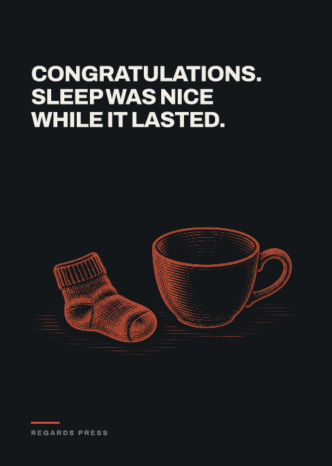 Congratulations. Sleep was nice while it lasted.