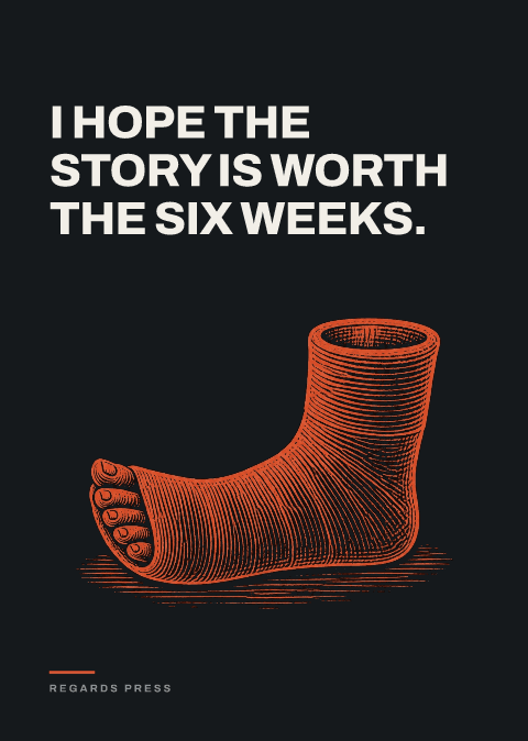 I hope the story is worth the six weeks.