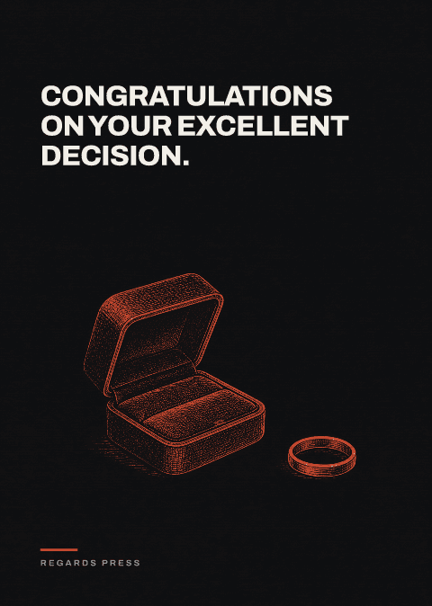 Congratulations on your excellent decision.