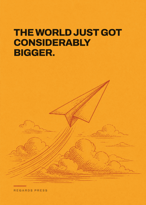 The world just got considerably bigger.