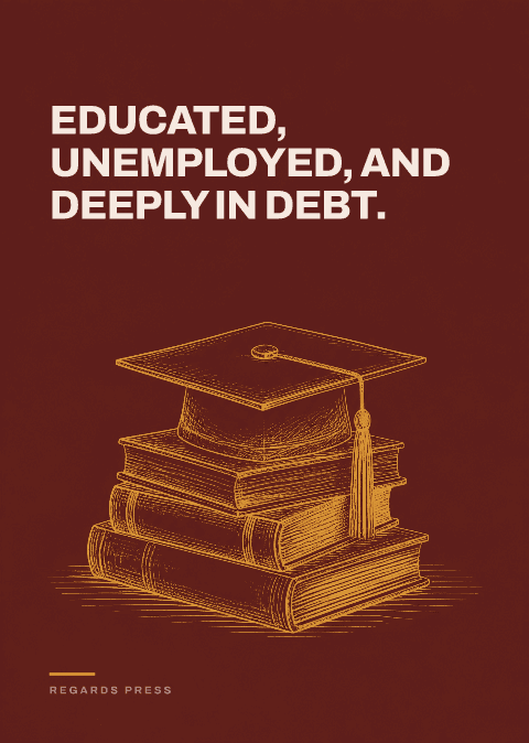 Educated, unemployed, and deeply in debt.