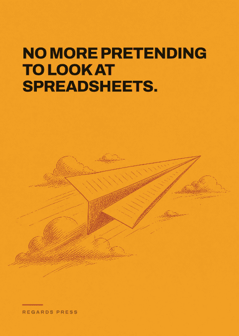 No more pretending to look at spreadsheets.