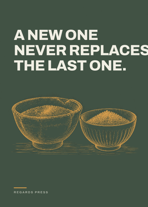 A new one never replaces the last one.