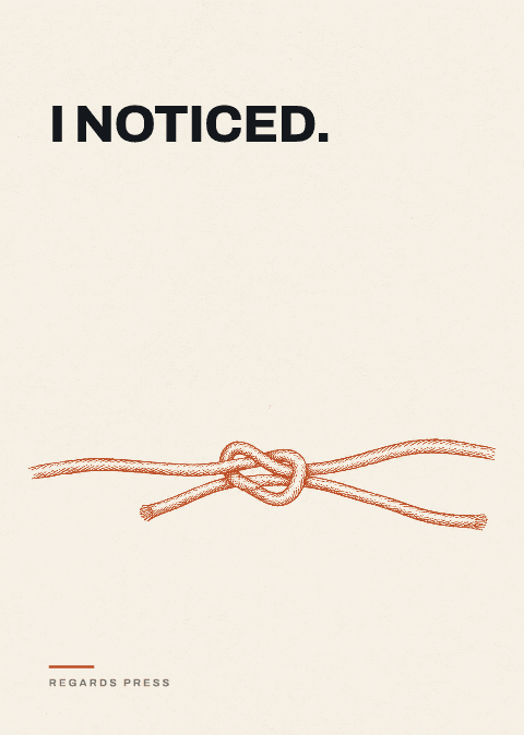 I noticed.